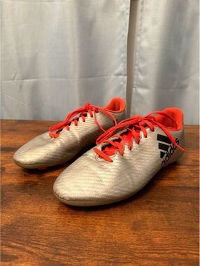Adidas X Soccer Cleats Silver/Red Men’s 5.5 Women’s 6.5